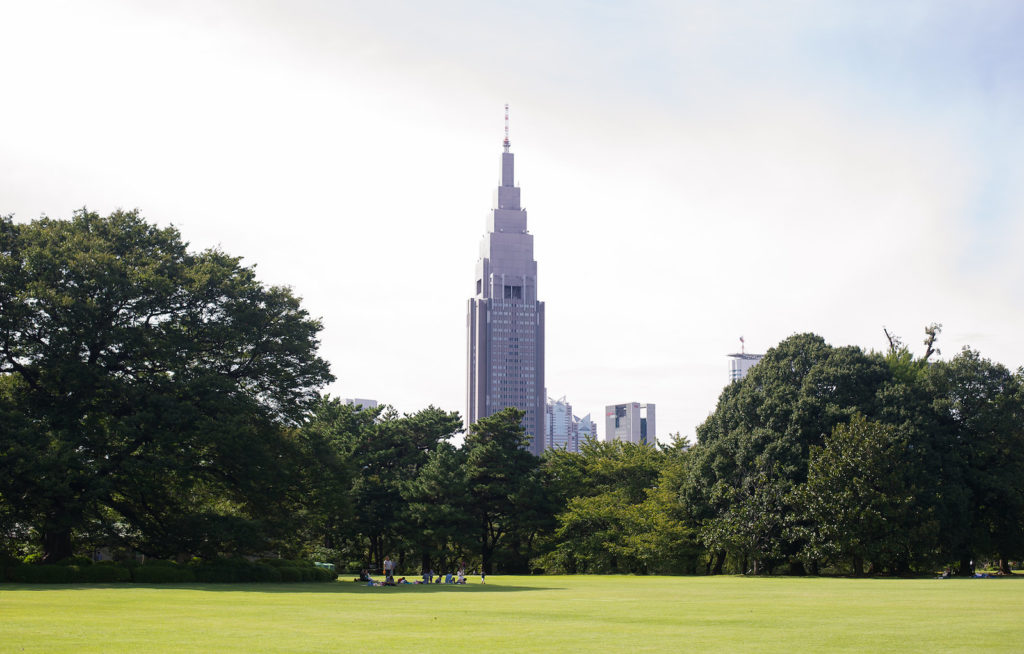 Tokyo skyline