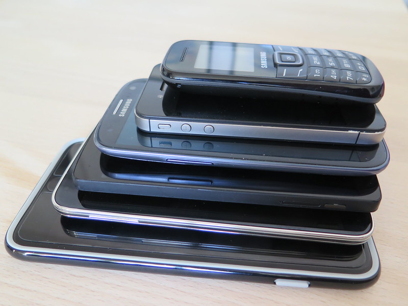 Smartphones.