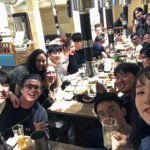 KCP students at a restaurant.