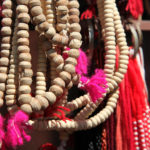 Mala beads.