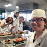 KCP Summer Short-term 2019 student Keira Griffith in cooking class.
