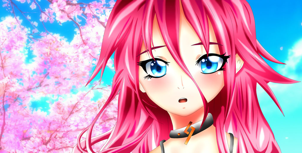 Japanese online anime characters