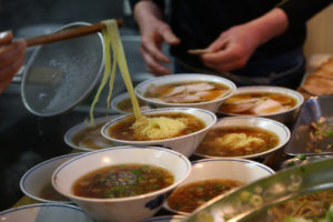 Bowls of ramen