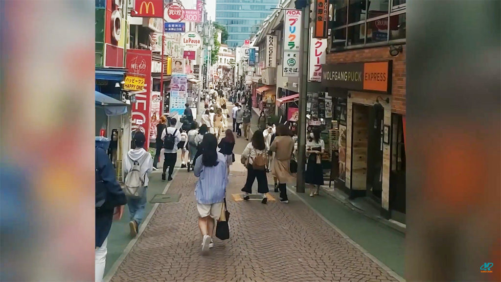 takeshita dori street