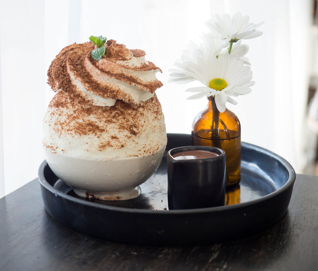 Kakigori or bingsu