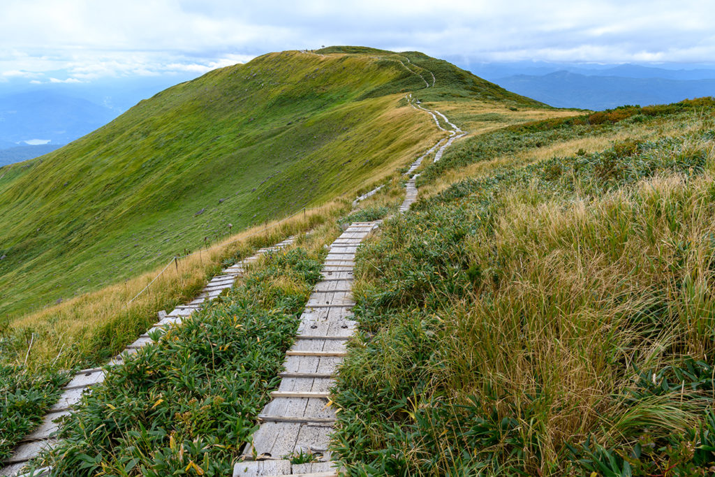 Mt. Ubagatake trail (part of Dewa Sanzan)
