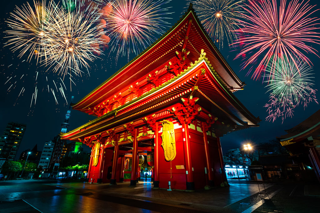 Senso-ji temple New Year