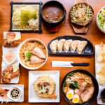 Assorted Japanese food