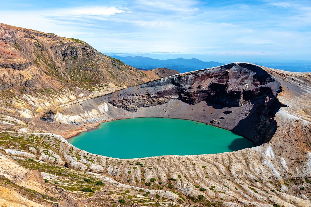 The Stunning Okama Crater | KCP Japanese Language School