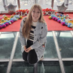 KCP student Hanna at Tokyo Skytree.