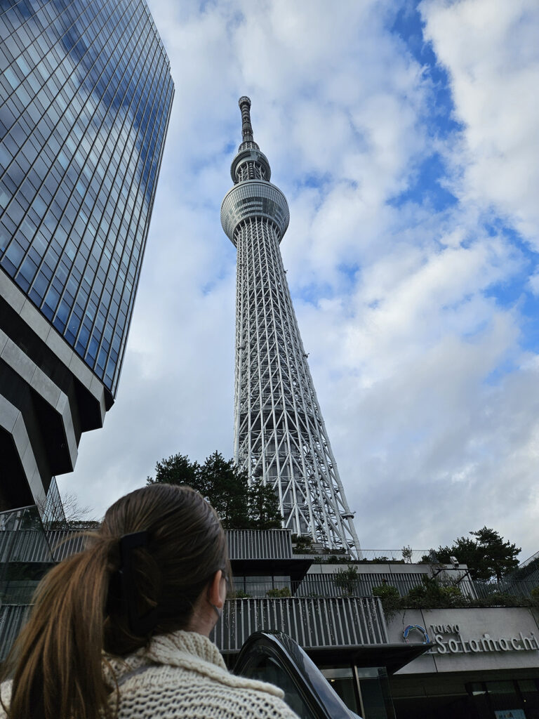  The tower is over 450 meters tall! That is about 5 football fields tall.