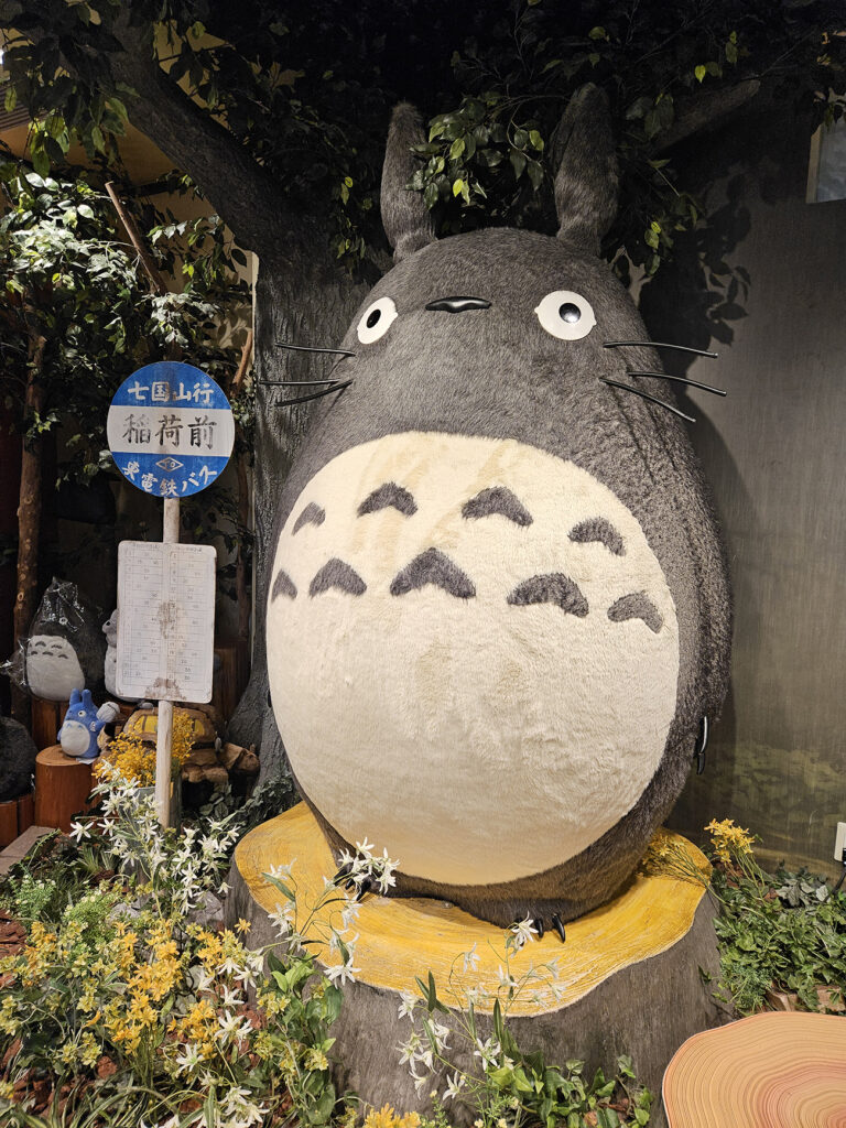 Life sized Totoro at Ghibli in Tokyo Skytree