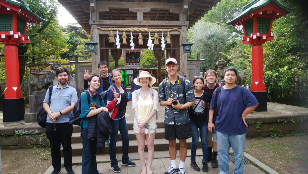 KCP students in spring