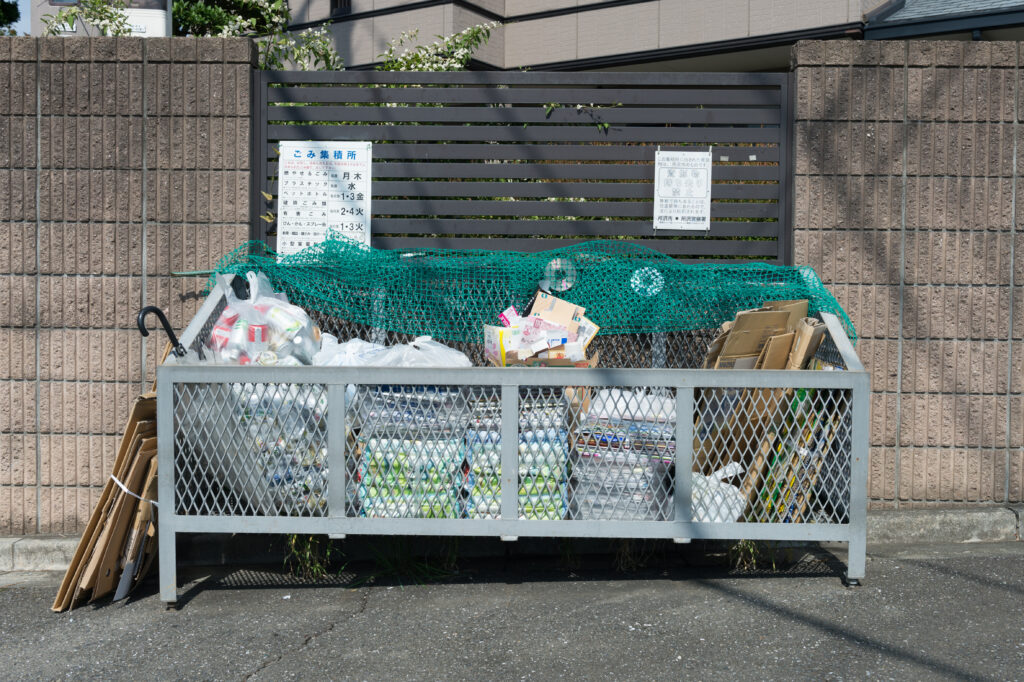 garbage in Japan