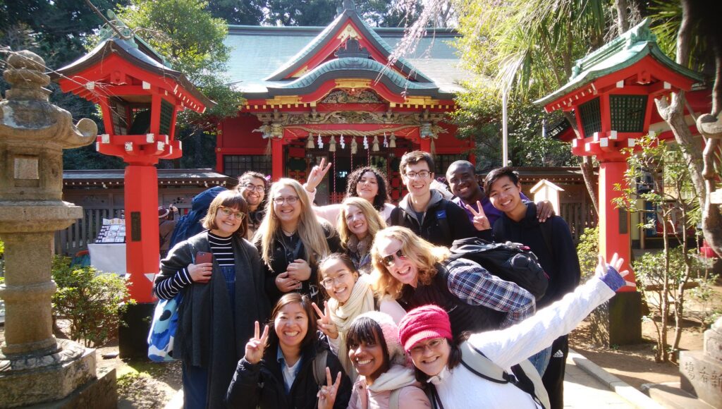 KCP International students at Kamakura